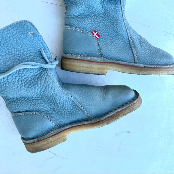 Duckfeet Arhus light blue leather and wool boots - Picture 9 of 9